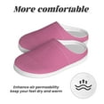 thumbnail image 6 of Disketp Gingham Women's Men's Slippers Plush Slip-On House Slipper for Winter Indoor Soft Cushion Non-slip Fluffy Slides Slippers-39/40, 6 of 7
