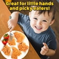 thumbnail image 4 of Mini wafflera de héroes de los calabozos - Come a tus personajes favoritos de fantasía y haz el desayuno divertido - Novedad fresca, panqueques tipo DnD en minutos - Wafflera eléctrica antiadherente,, 4 of 5