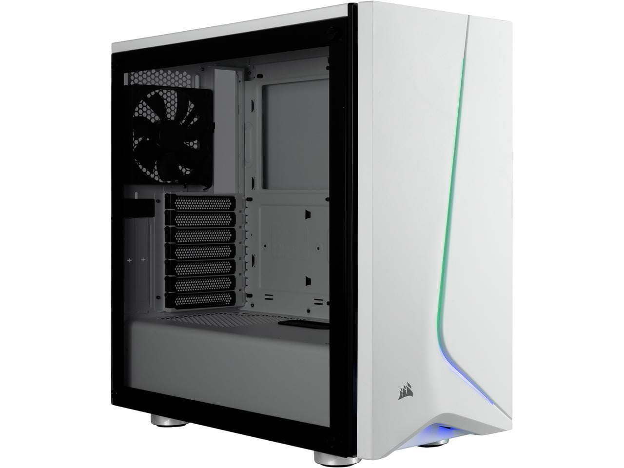 Corsair Carbide SPEC06 Computer Case with RGB Lighting White