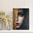 thumbnail image 2 of Qisvanset Framed Canvas Wall Art 12x16 Inch Kintsugi Jesus Modern Biblical Home Canvas Art, 2 of 5