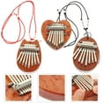 thumbnail image 4 of Miangastore Piano à Pouce Kalimba en Acier Inoxydable Lot de 3 2.8x2x1In Forme Ovale, 4 of 8