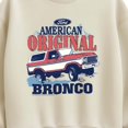 thumbnail image 2 of Ford - American Original Bronco - Women's Oversized Fleece Crew Sweatshirt, 2 of 4