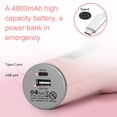thumbnail image 4 of Yeacher Hair Curler Scald-proof Curl Rechargeable Wire-less Automatic Curling Iron LCD Display Modelling Tools, 4 of 7