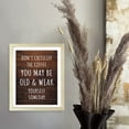 thumbnail image 2 of Designs ByLITA Don't Criticize The Coffee You May Be Old & Weak Yourself Someday, 11 x 14 Black Wall Print (Framed) | Funny Coffee Home & Office Decor, 2 of 7