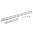thumbnail image 1 of 1 unidad Digital recargable cuerpo infrarrojo IR Sensor de movimiento Detector lámpara de luz LED uso doméstico caliente, 1 of 8