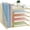 Gold, variant on INTIGE 5-Tier Desk Organizer with File Holder, Paper Organizer with Letter Tray