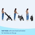 thumbnail image 2 of Graco Ready2Jet Compact Stroller – Compact Travel Stroller with Automatic Fold, Splatter Art, 2 of 5