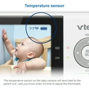 VTech 2.8 inch Digital Video Baby Monitor with Night Light, VM3254