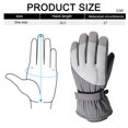thumbnail image 2 of Guantes de esquí, guantes de nieve para clima frío, aptos tanto para hombres como para mujeres., 2 of 6