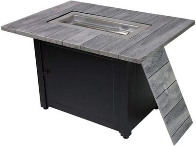 Endless Summer GAD17104ES Bryson LP Gas Outdoor Fire Pit, Brown