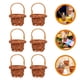 thumbnail image 2 of 6 piezas mini canasta de flores pequeñas canasta tejida decoraciones decorativas de canasta decorativa, 2 of 6