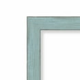 thumbnail image 5 of Amanti Art Sky Blue Rustic Wood Framed Non-Beveled Bathroom Vanity Wall Mirror - 20.25 x 26.25 in, 5 of 8