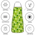 thumbnail image 6 of Fuzoiu St Patrick's Day7 Print Kitchen Cooking Aprons,Kitchen Cooking BBQ Aprons,Chef Apron with 2 Pockets for Men Women,Art Aprons for Painting Pottery Ceramics, 6 of 7