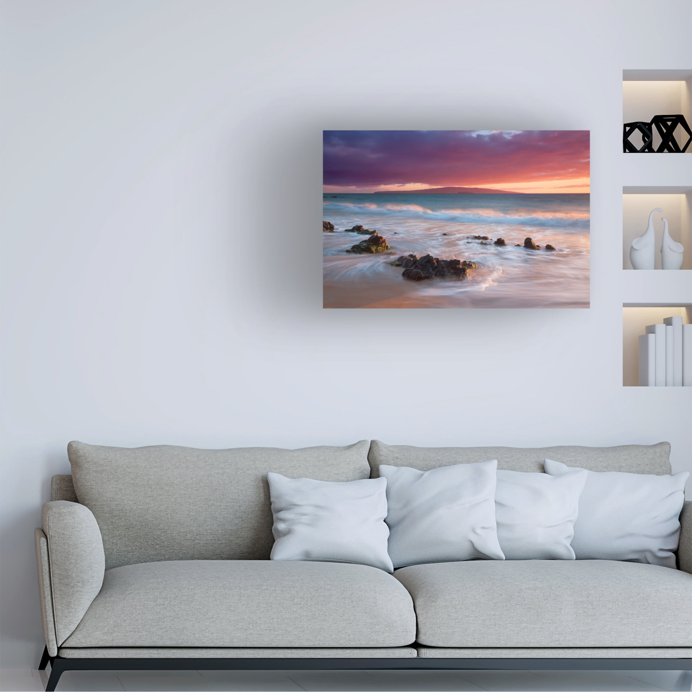 Dennis Frates 'Waves 3' Canvas Art