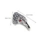 thumbnail image 2 of Anillo de dedo para hombres anillo de la cabeza del águila decoración del anillo retro anillo personalizado, 2 of 6