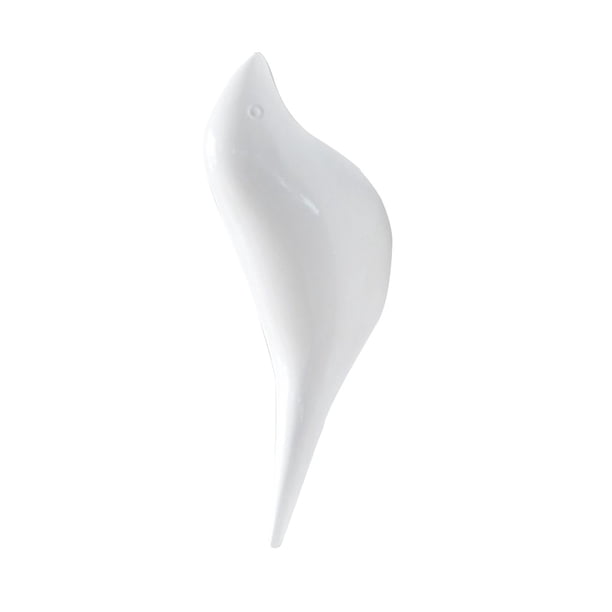Yuarrent Gancho de pared creativo en forma de pájaro de resina para el hogar, dormitorio, cocina, puerta, sombrero, colgador de ropa, soporte de Almacenamiento y organización del hogar blanco Yuarrent HA2825-05B