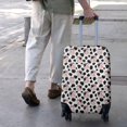 thumbnail image 3 of White Cow Bow Pattern Luggage Cover Fashion Suitcase Cover Baggage Covers Fit 25-28 Inch Luggage (Go Travel), 3 of 5