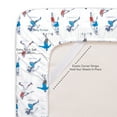 thumbnail image 5 of Kids Classic Printed Microfiber Sheet Sets, Ultra Soft Fitted Sheets with Straps - Sports, Full Size, 5 of 5