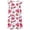 Red, variant on Big Girls Dress Sleeveless All Over Print Gentle Airy Lovely for Summer and Casual Beautiful Warm Unique Dress Set