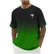 thumbnail image 2 of Camisas de Manga Larga para Hombres Imprimir Casual Cuello Redondo Blusa de Manga Corta, Camisas de Lino para Hombres, 2 of 9