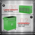 thumbnail image 6 of SUNCROWN Tool Chest,8-Drawer Rolling Tool Chest with Detachable Top Tool Box, Tool Chest with Universal Lockable Wheels, Metal Tool Cart for Garage, Workshop, Barbershop(Green), 6 of 11