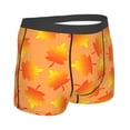 thumbnail image 3 of Daiia Fall Maple Leaves Men's Underwear Boxer Briefs, Cotton Stretch Moisture-Wicking Underwear-X-Large, 3 of 9