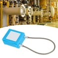 thumbnail image 4 of Cerradura de Cable de Bloqueo y Etiquetado, Candado de Seguridad de Acero Con Grillete de 85 mm de acero para inoxidable para mantenimiento de equipos, con 2 llaves de cobre, 4 of 7