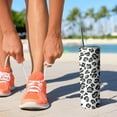thumbnail image 3 of Leopard Tumbler, Tumbler with Lid and Straw-Leopard, Cheetah Print-Stainless Steel Insulated-Skinny Tumbler for Women Mom Girls Daughter Teenage Girls-Travel Iced Coffee Cup Mug-20 Oz Tumbler, 3 of 7