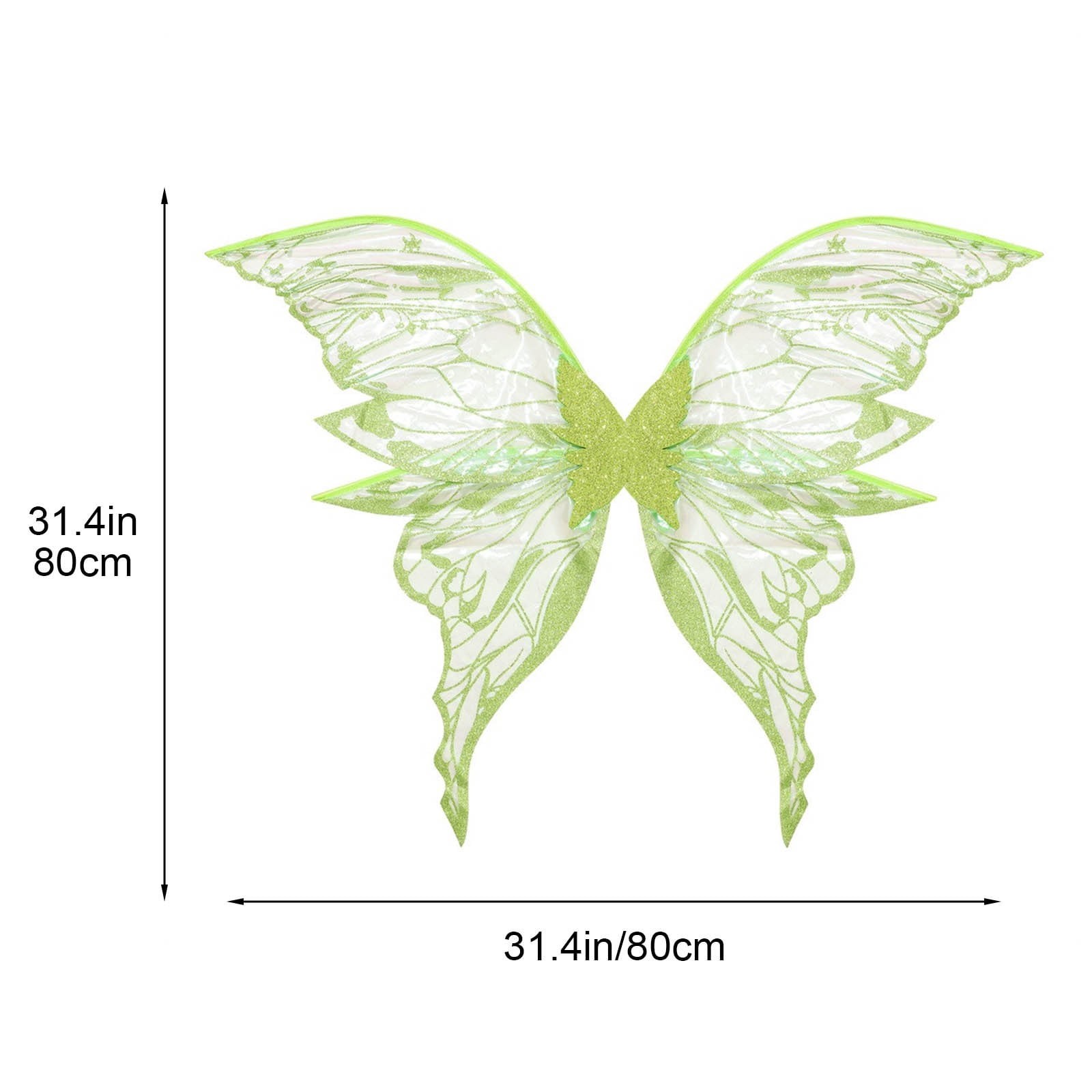 OAVQHLG3B Fairy Wings for Adults , Butterfly Costume, Butterfly Wings for Halloween Decoration
