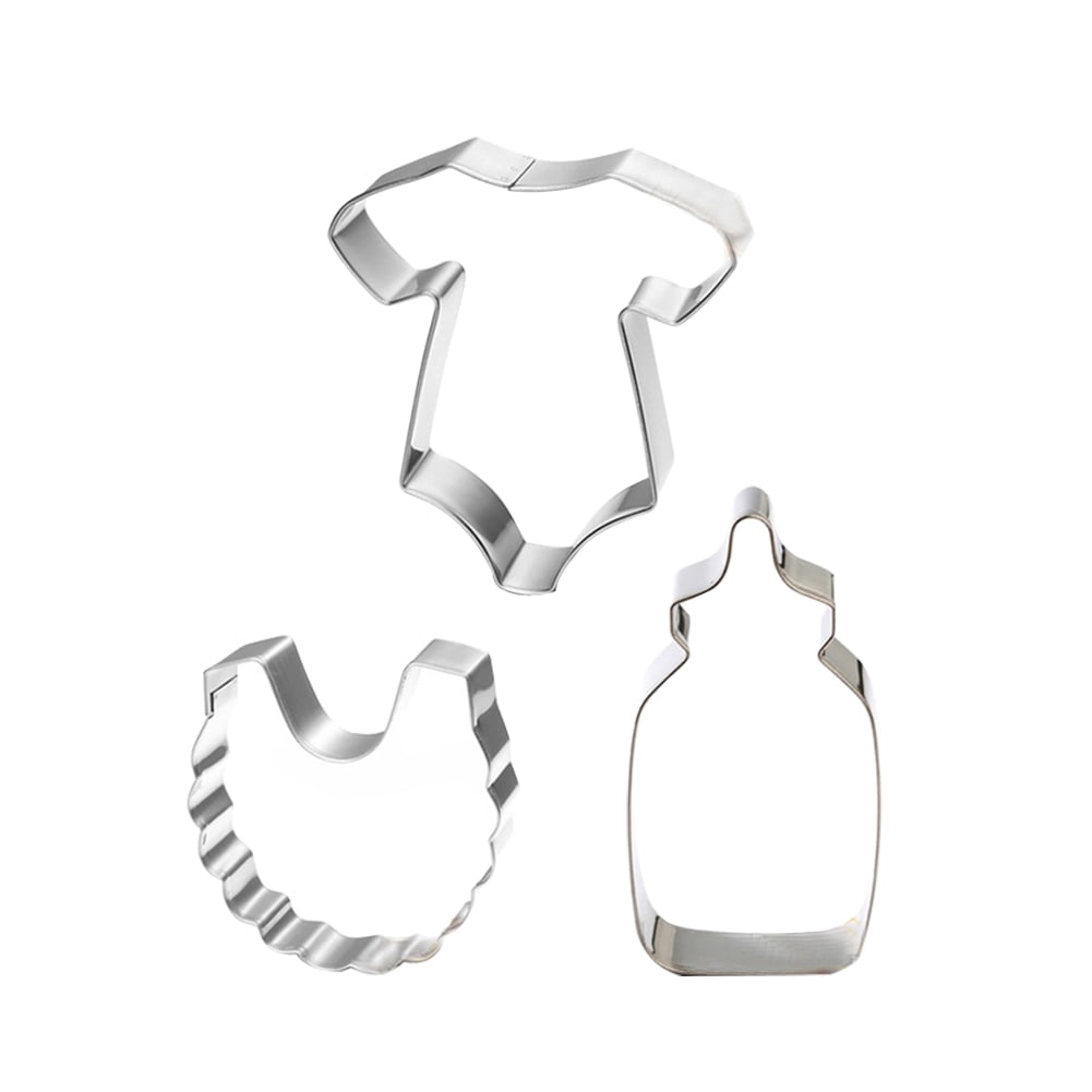 Baby Shower Cookie Cutter Set 12 PCS Winerming Metal Baby Cookie Cutters  for Baking