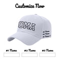 thumbnail image 7 of Gsakboxl Sun Hat DIY Custom Name Text Printed Baseball Cap, Personalized Birthday Mother's Day Gift Hat for Ladies, 7 of 7