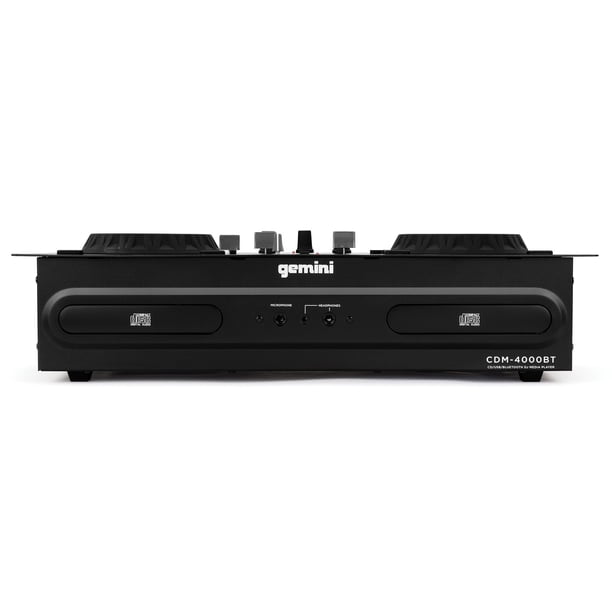 Gemini CDM-4000BT CD/Mixer Combo Player with Bluetooth Input & DJX