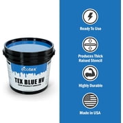 Ecotex® Tex Blue High Viscosity Screen Printing Emulsion Quart - 32 oz.
