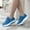 Blue, variant on Babysbule Shoes Women, Summer Plus Size Fashion Casual Mesh Breathable Women's Sports Shoes