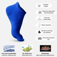 thumbnail image 4 of Jumpingount 4a Juego De 2 Calcetines De Cinco Dedos Elásticos Y Duraderos De Algodón Para Actividades Atléticas Antibacteriano Medias blanco, 4 of 6