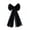Black, variant on Red Polyester Christmas Snow Lace Bow Netted Long Flowing Ribbon For Tree Top Decoration Display