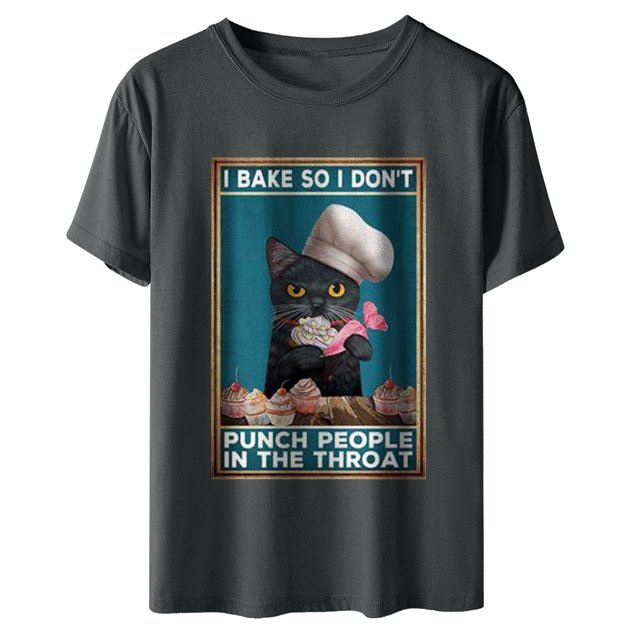 Camiseta de mujer Camisetas divertidas de manga corta Camiseta estampada Tops Blusa Regalo para mujer Fridja zx1325