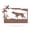 Rust, variant on RealSteel Personalized Hunting Dog Monogram Metal Wall Art - English Pointer (Textured Silver, 20 in x 30 in)