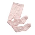 thumbnail image 1 of Collants pour Bébés Filles 0-8 Ans Imprimé Nœud Bas en Filet Leggings Extensibles Roses 0-6M, 1 of 6