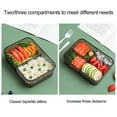 thumbnail image 6 of Leak-proof Lunch Container 1100/1500ml Lunch Box with Fork Spoon 2/3 Compartments Portable Food Grade Dishwasher Microwave Freezer Oven Safe Airtight, 6 of 8