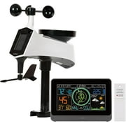 La Crosse Technology 328-1415 Wireless Professional Color Weather Station with AIO Sensor, Black