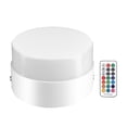 thumbnail image 1 of 10W AC85-265V RGB LED Luz de techo Lámpara empotrada Downlight de 16 colores con control remoto, 1 of 8