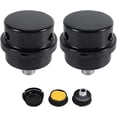 thumbnail image 1 of 2 Pcs Air Compressor Silencer Filter,3/8"16mm Male Thread Metal Shell,metal Intake Fliter Silencer (16mm, 1 of 4