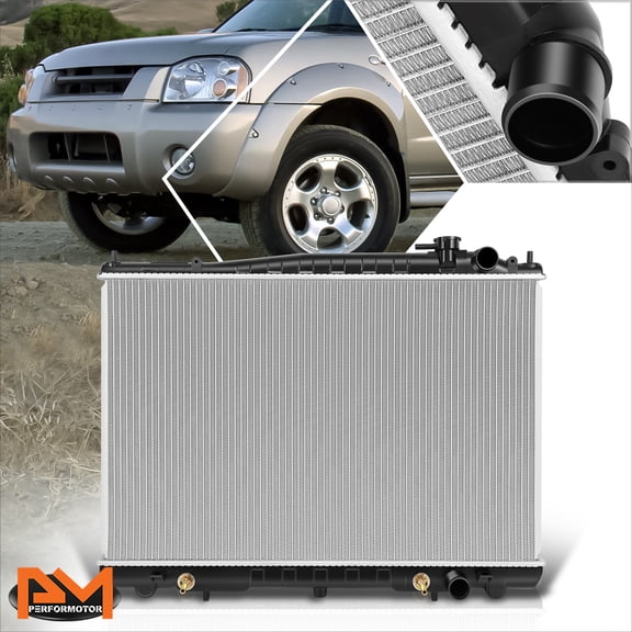 PM PERFORMOTOR Full Aluminum Core OE Replacement Radiator for 98-04 Frontier/Xterra AT DPI-2215