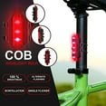 thumbnail image 5 of DJC 6PCS Bike Tail Light USB Rechargeable Night Riding Safety Warning Light 15 Lumens LED Bicycle Light Riding Equipment Bike Accessories, 5 of 9