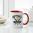 thumbnail image 4 of CafePress - Softball Coach Mug - 11 oz Ceramic Mug - Novelty Coffee Tea Cup, 4 of 4