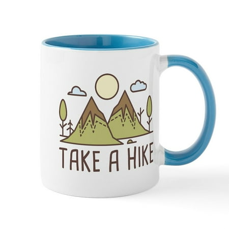 

CafePress - Take A Hike Mug - 11 oz Ceramic Mug - Novelty Coffee Tea Cup