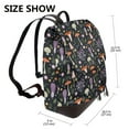 thumbnail image 2 of Yiaed Mushrooms Print Laptop Backpack for Women Slim Computer Bag Work Travel College Backpack Purse Fits 14 Inch Notebook, 2 of 4