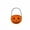 Orange #02, variant on Djunllk Halloween Plastic Pumpkin Bucket with Light, Trick or Treat Bucket Snack Pails Halloween Candy Basket for Party Favors, Halloween Decorations Party Supplies, 3.9" Diameter
