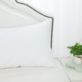 thumbnail image 3 of Unique Bargains Body Pillow Covers 300 Thread Count Cotton Pillowcases Set of 2 White 20" x 48", 3 of 8
